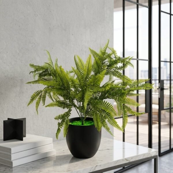 Artificial Boston Fern Plant