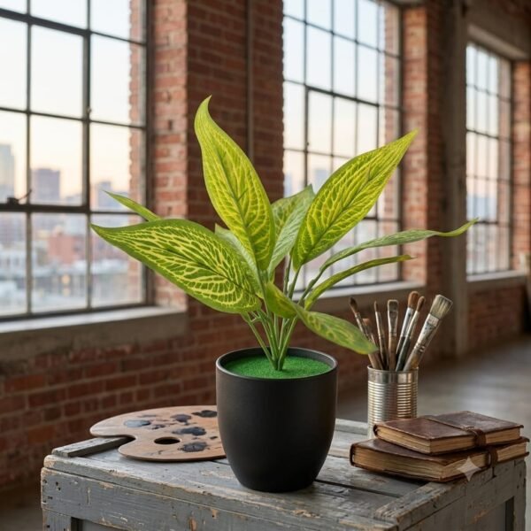 Faux Aglaonema (Chinese Evergreen) 4 Faux Aglaonema (Chinese Evergreen)